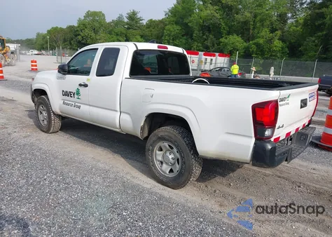 2019 Toyota Tacoma Sr z USA, uszkodzony, nr VIN 5TFSX5EN1KX067514